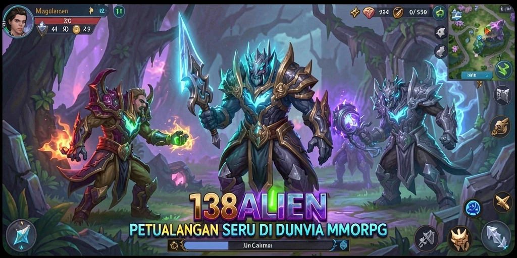 Tampilan gameplay menarik dalam 138ALIEN dengan aksi pertempuran yang mendebarkan.