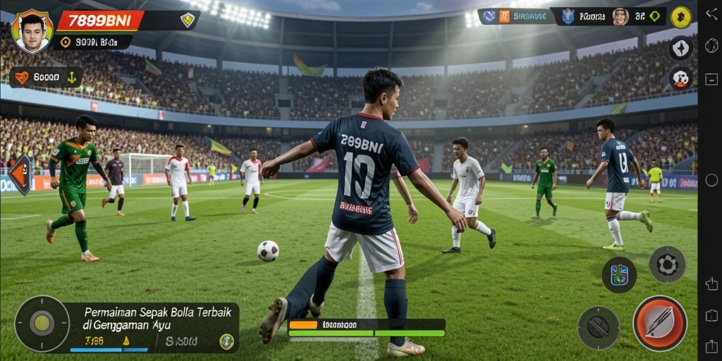 Tampilan gameplay 789BNI yang intens dan mendebarkan.