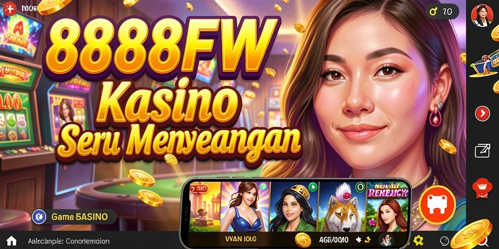 Tampilan gameplay menarik dari 888FW yang penuh aksi Kasino.