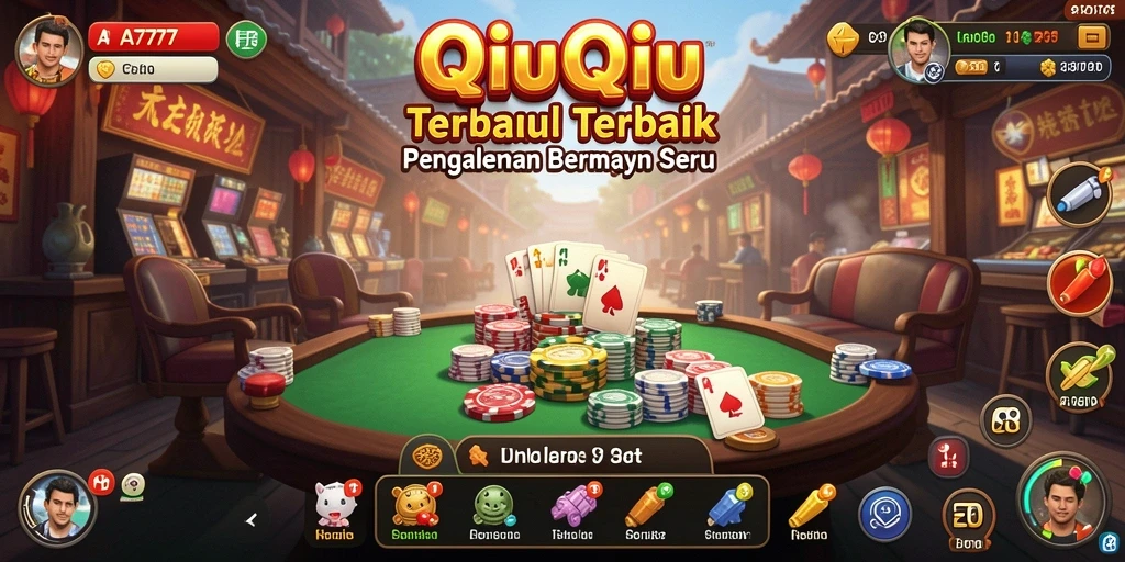 Gameplay seru QiuQiu yang menarik perhatian.