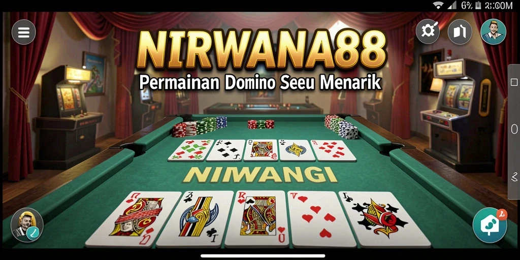 Tampilan permainan NIRWANA88 yang seru dan interaktif.