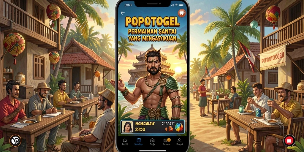 Tampilan menarik dari gameplay POPOTOGEL yang penuh warna.