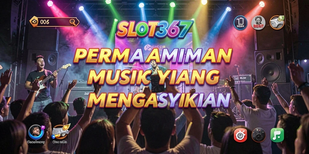 Screenshot SLOT367 menampilkan gameplay seru dengan musik yang mengalun.